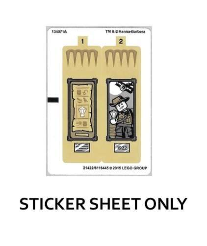 LEGO 75900 - Scooby-Doo - Mummy Museum Mystery - STICKER SHEET | eBay