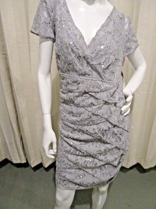 scarlett short sleeve embellished sheath dress