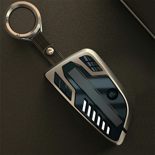 For BMW X1 X3 X5 X6 5 7 Series Zinc Alloy Car Key Case Fob Cover Skin Holder Bag - Bild 9 von 11