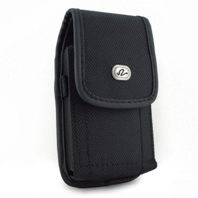 Vertical Heavy Duty Rugged w/ Belt Loop Clip Case Pouch  4.52 x 2.32 x 0.37 inch