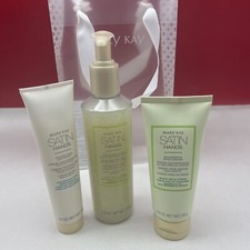 Mary Kay Satin Hands Pampering Set - White Tea Citrus, Full size