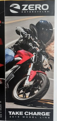 Zero: Elektro-Motorräder Produkt-Programm 2015 (Falt-Prospekt); 12/2014