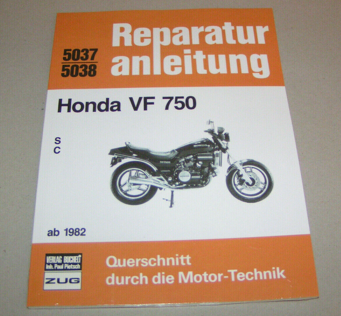 Thumbnail - Reparaturanleitung / Handbuch Honda 750 - Typ Rc 07 / Rc 09 - Ab