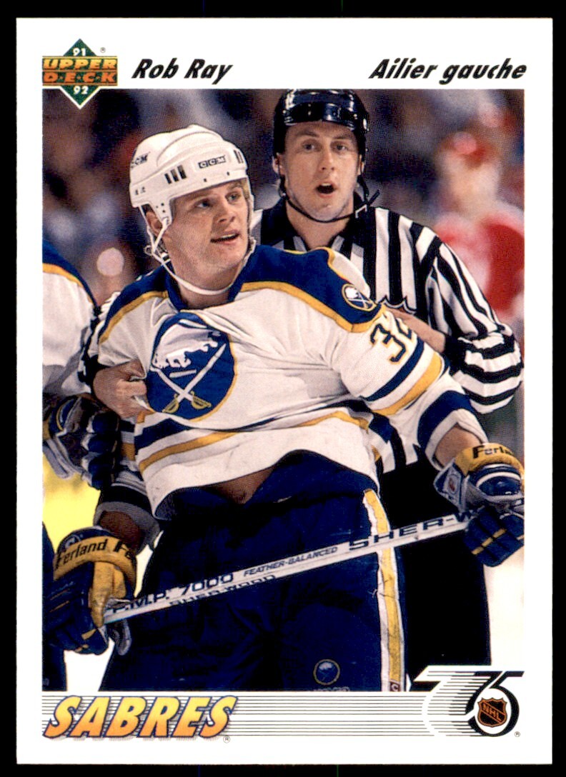 1991-92 Upper Deck French Rob Ray #349