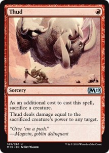 Thud x4 - Magic 2019 - NM-Mint, English - Magic 2019