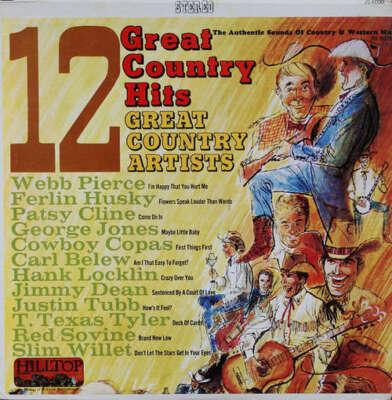 Various - 12 Great Country Hits LP Album Comp Vinyl Schallplatte 