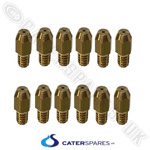 Chinesisch Wok Herd Turbo Brenner 12 Jet Ersatz Nat Gas Jet 1.2MM X 12 - Bild 2 von 9