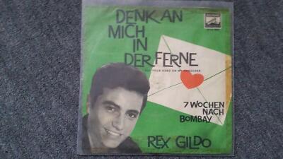 7'' Single Vinyl Rex Gildo - Denk an mich in der Ferne