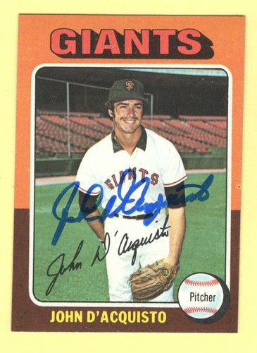 Autographed Giants San Francisco 1960's 70's 80's 90's All Years 20% off buy 4 - Picture 41 of 252