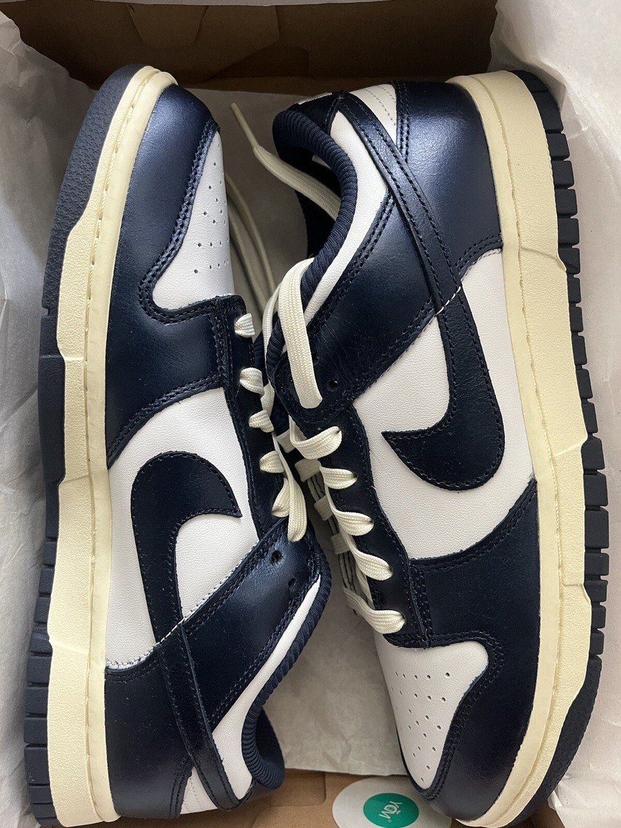 Size 10 - Nike Dunk Low Vintage Navy W | eBay Size 10 - Nike Dunk Low Vintage Navy W | eBay