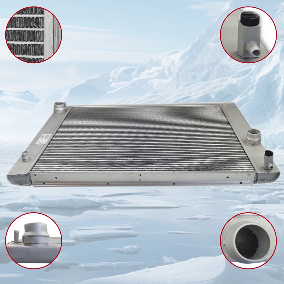 Premium Radiator For BMW 5 series E60-E61 03-On / 7 series E65-E66-E67 01-On - image 4 of 4