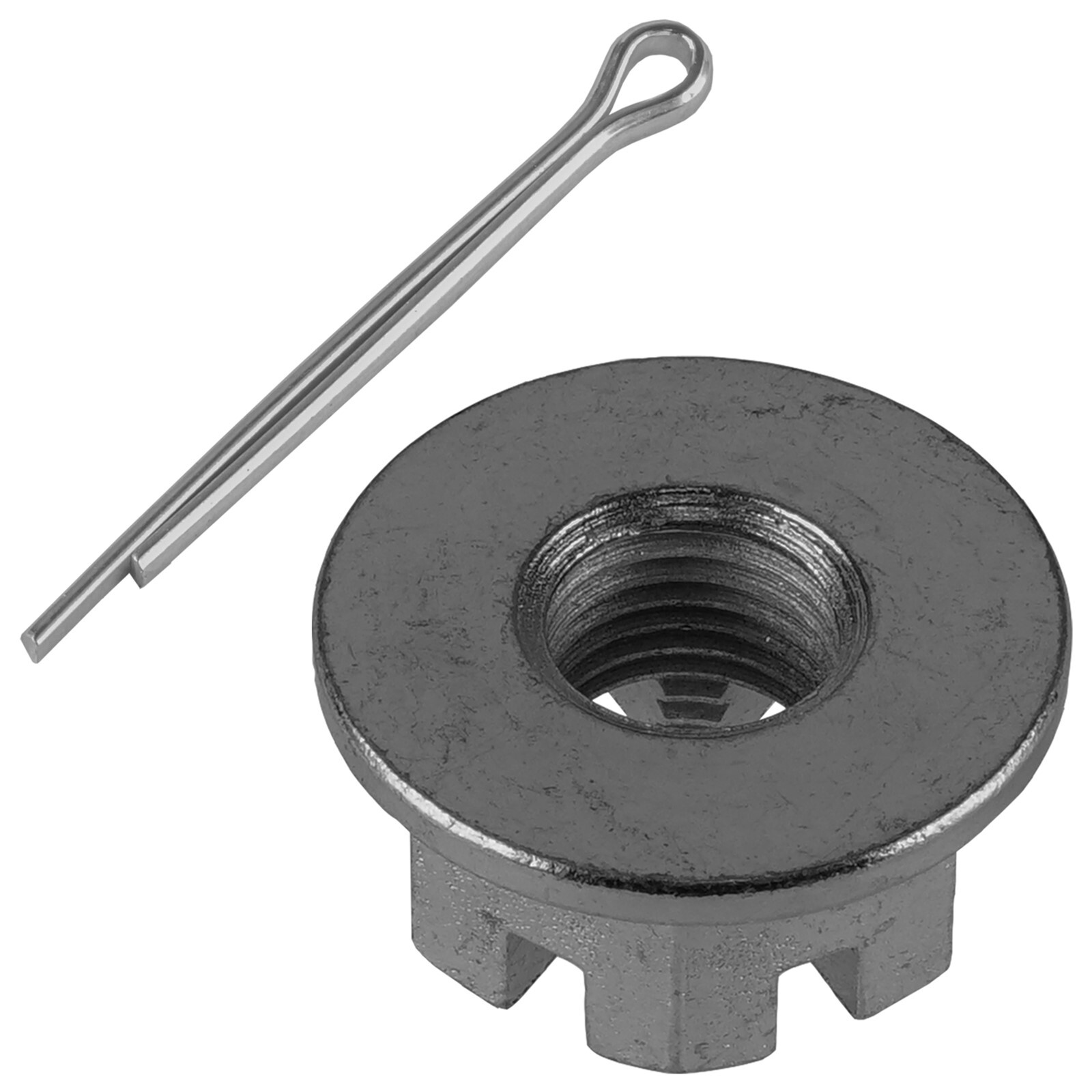 Front Axle Flanged Castle Nut w/ Split Pin Honda TRX400X 200914