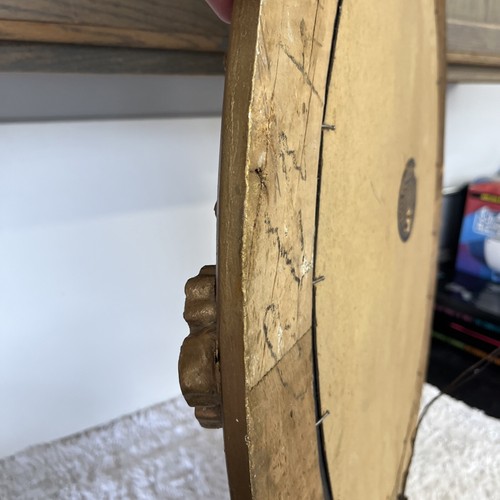 Vintage Gold verzierter gerahmter Spiegel, 26 x 22 - Bild 15 von 20