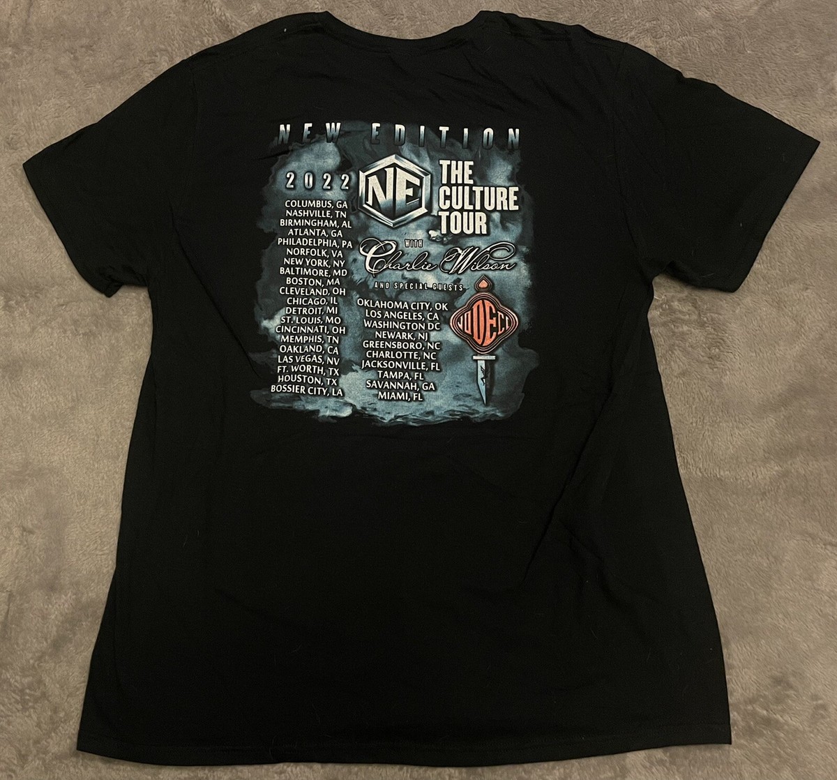 ✈ NEW EDITION THE CULTURE TOUR 2022 Tシャツ New Edition 2022 The Culture Concert Tour Shirt Mens XXL | eBay