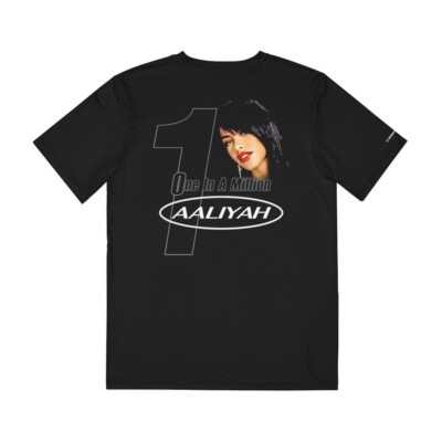 Aaliyah Black Tank Top Tee Unisex T-Shirt One In A Million