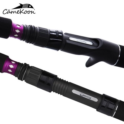 Camekoon Carbon 6 7 87 8 86 Spinning Casting M Mh H Power Bass Fishing Rod Ebay
