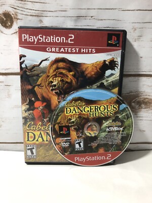 Cabela's Dangerous Hunts - Sony PlayStation 2 PS2 - COMPLETE - TESTED