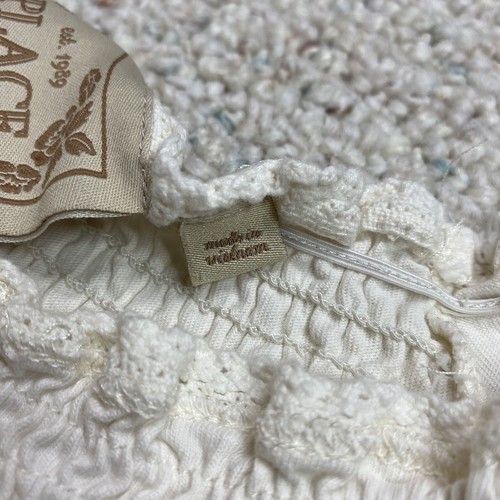 Childrens Place Girls Top sz S White Crew Neck Long Sleeve Stretch Empire Waist - Picture 4 of 13