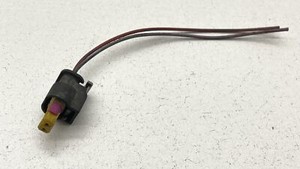 VW Audi Porsche Wiring Harness Plug Connector 2 Wire Pigtail OEM #4F0973702A