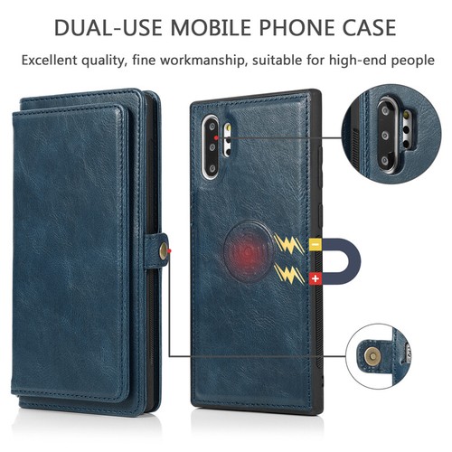Removable Wallet Case Card Flip Cover for Samsung Galaxy Note20 Ultra/10+/9/8 - Picture 6 of 48