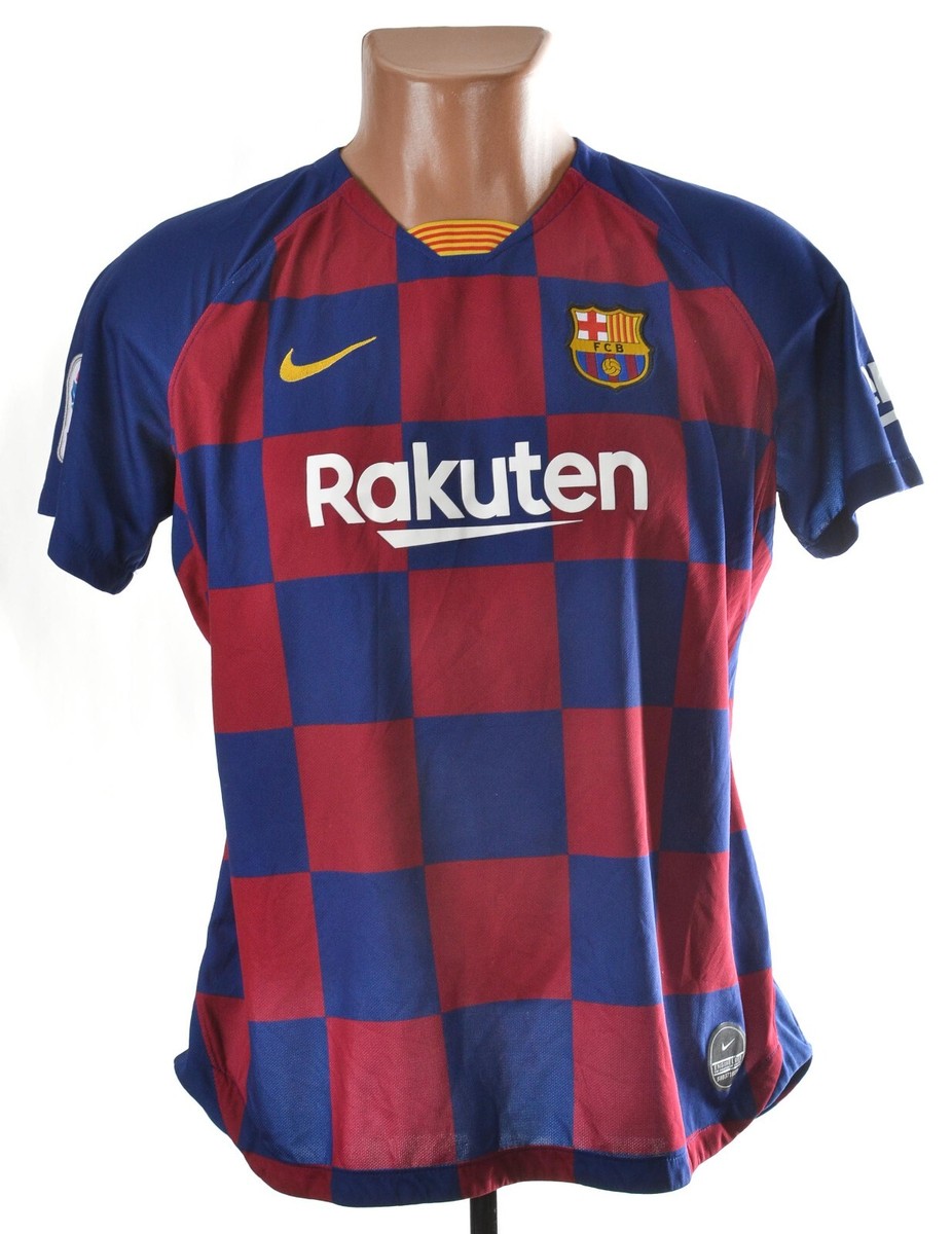BARCELONA 2019/2020 HOME FOOTBALL SHIRT JERSEY NIKE XL WOMEN