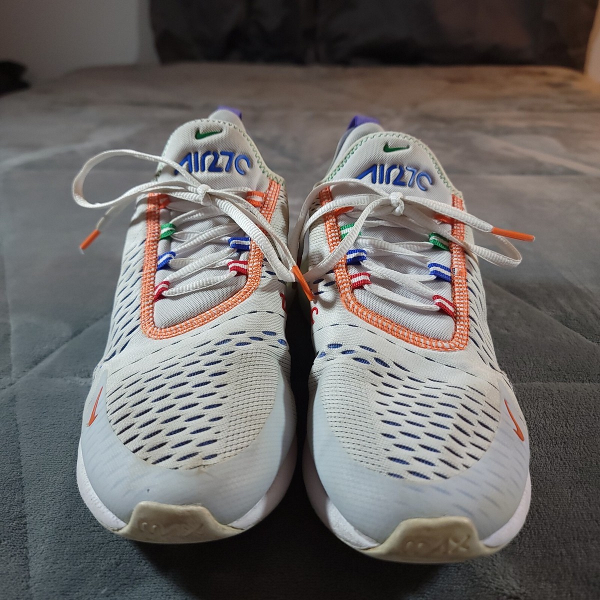Nike Air Max 270 Mens 8.5 Olympic Rings White Racer Blue Nike Air Max 270 Mens 8.5 Olympic Rings White Racer Blue