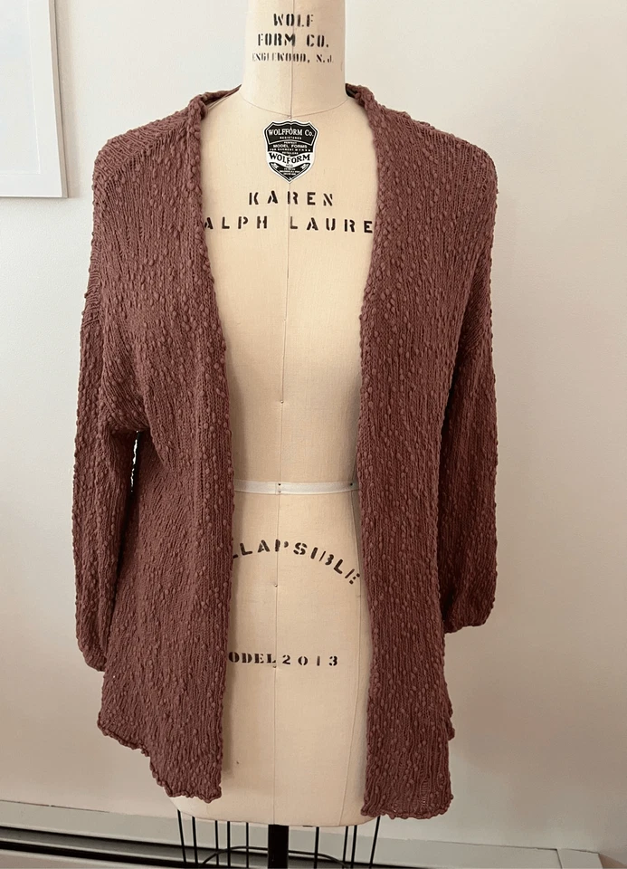 Cárdigan de algodón O’Neill Coronado para mujer talla pequeña-primavera/otoño-salida nocturna Foto 2 de 4