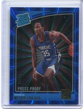 2018 Donruss - MELVIN FRAZIER - Rated Rookie Blue Laser Press Proof - MAGIC /49