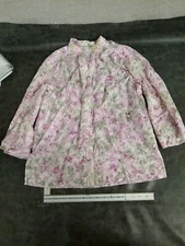 Vintage Alfred Dunner Women's Jacket Floral Cottage Core USA 12