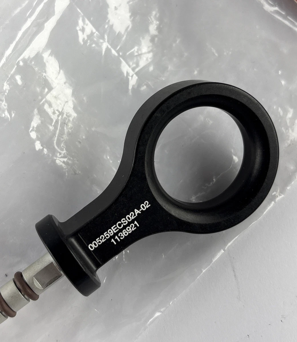 ECS Tuning Billet Engine Oil Dipstick Black Anodized 005259ECS02-02 #3138234 photo 3