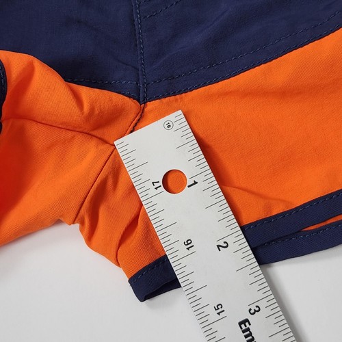 PATAGONIA Baby Board Shorts 12-18M Blue Orange Colorblock Nylon Quick Dry Summer - Picture 5 of 9