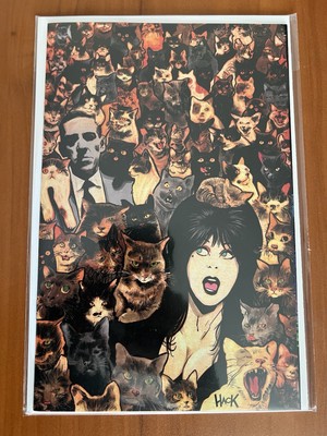 Elvira Mistress Dark Meets H.P. Lovecraft 4 Hack Virgin Various Cat Kitten Kitty