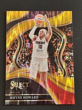 2024 Panini Select WNBA Courtside Rhyne Howard #203 Gold Flash Prizm /10