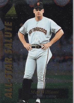 MATT WILLIAMS   PINNACLE ZENITH EDITION   ALL-STAR SALUTE  # 8