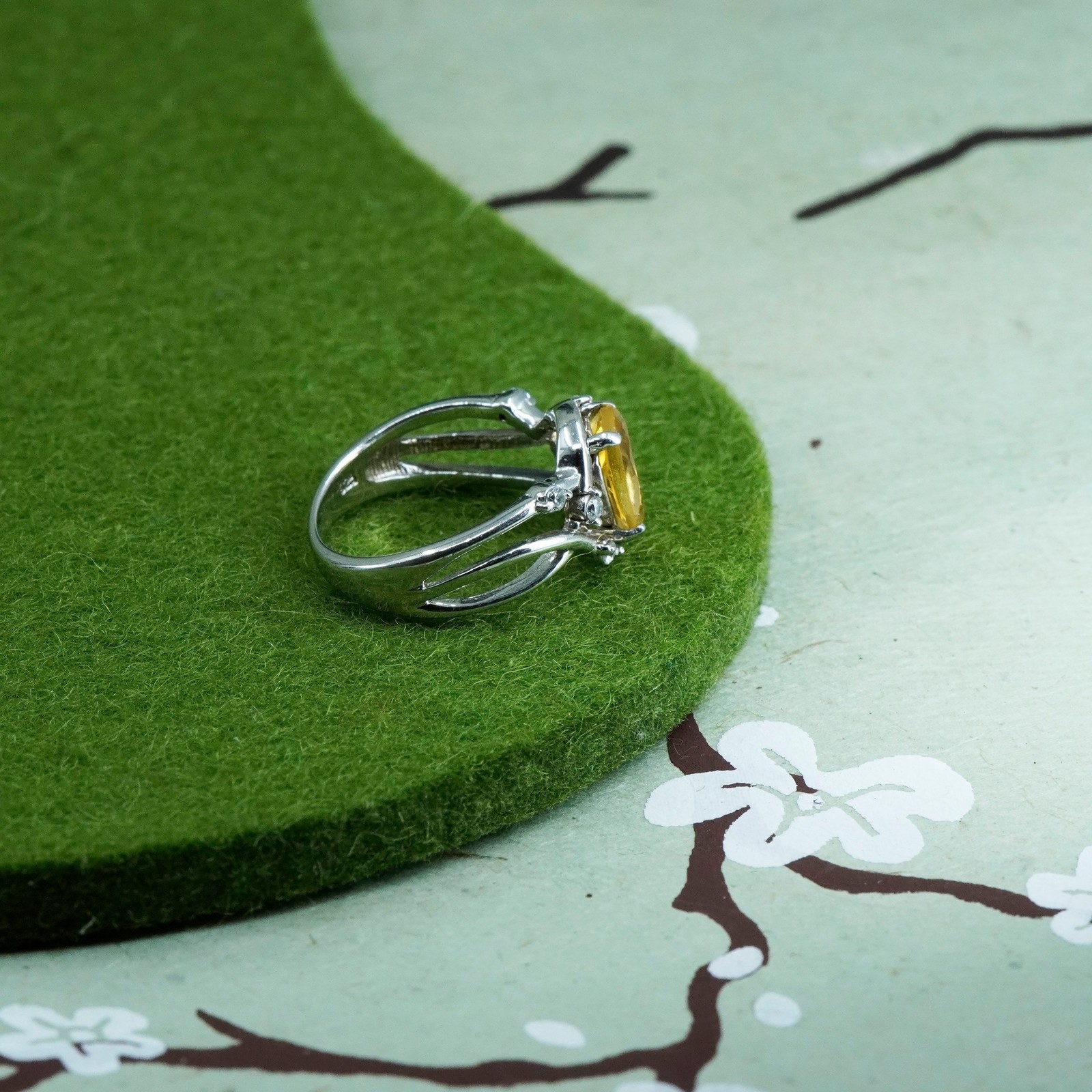 Size 5, Sterling silver ring, stackable 925 band … - image 4