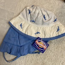 NWT Kindercaps Dorfman Pacific Bucket Hat X 2 Hats Sz 2-6X Summer Kids Cotton