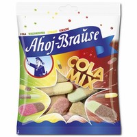 (6,67€/1Kg) Frigeo Ahoj-Brause Cola-Mix, Vegane Kaubonbons, 150G Beutel