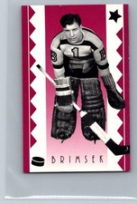 2001-02 Pre-Parkie - Parkie - Promos #6 Frank Brimsek Boston Bruins