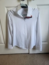 Tailored Sportsman Women’s Riding Shirt White Size M