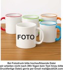 Bedruckte Tasse Aufdruck Werbetasse Tassendruck personalisierte Fototasse Logo