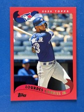 2020 Topps Archives Red #278 Lourdes Gurriel Jr. Toronto Blue Jays #/75