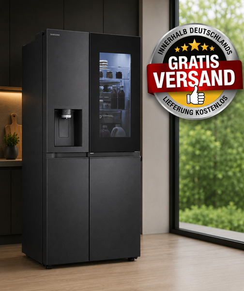 Lg GSXE90EVDD Side-By-Side KüHlschrank Nofrost Wifi Essence Black Steel Lg Thinq-image