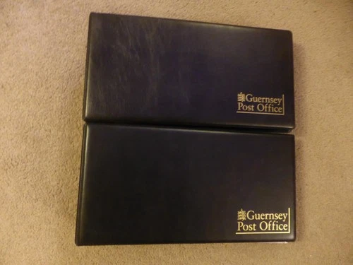 2 x Guernsey FDC albums  - excellent condition