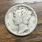 1923 MERCURY SILVER DIME ACTUAL Coin Get Today & Save & Fill Your Collection