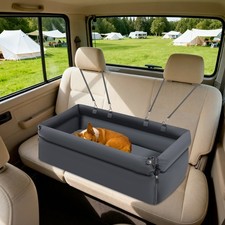 Dog Car Bed, Car Seat For Small Dogs, Portable Pet Carseat For Vehicle Seat