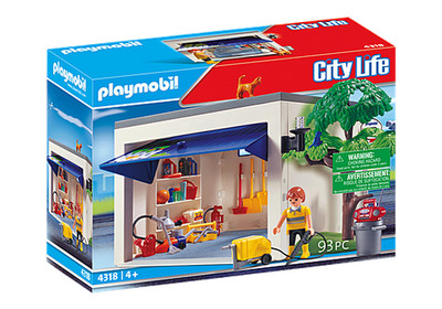 Playmobil City Life 4318 Garage Haus Gebäude Bauen Kids Neu & OVP