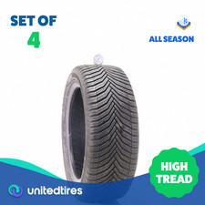 Set Of 4 Used 21550r17 Michelin Crossclimate 2 95h - 8.5-932