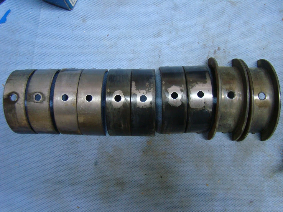 1954 - 1964 Ford 239 256 272 292 Fairlane Thunderbird conjunto de rolamentos principais 020 - Imagem 3 de 3