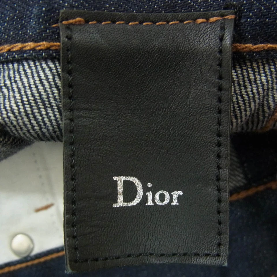 DIOR HOMME 10aw 0H31J3751625 Undermy Track Stretch Straight Denim Usado LIFE-0 - Imagem 3 de 4