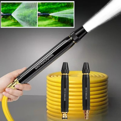 #ad High Pressure Car Wash Flushing Sprinkler Garden Hose Tap Water Booster Nozzle $9.50